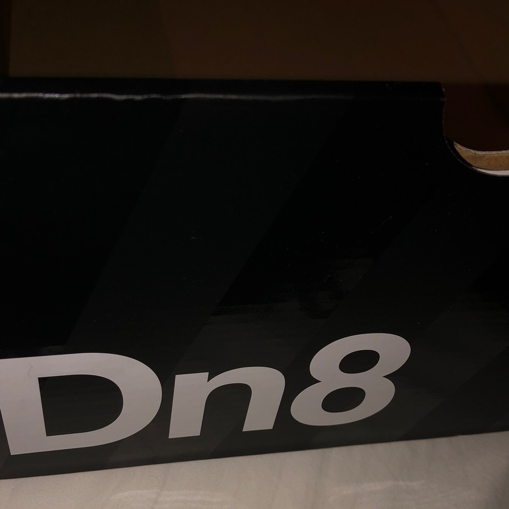 Nike Black Shoe Box with White Text
